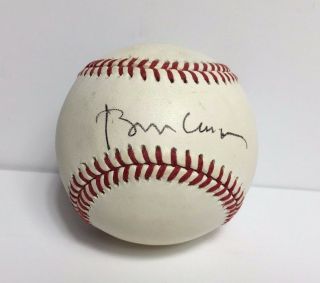 President Bill Clinton Signed In Office Autograph Onl Baseball Jsa Hillary