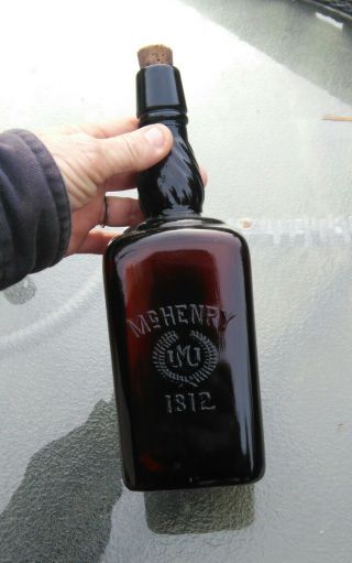 Rohr Mchenry Whiskey Bottle 1812