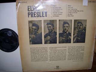 Elvis Presley S/T Debut LPM - 1254,  German Teldec pressing 1956 2