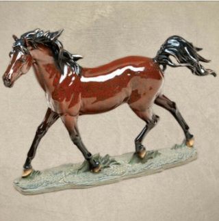 Big Sky Carvers Country Stonecast Arabian Horse Mib Sculpture Gift Boxed Western