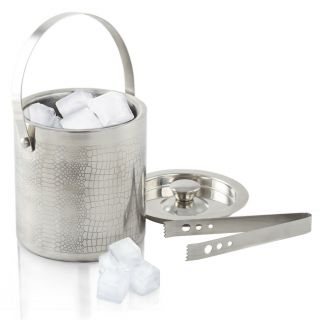 Premium Quality Stainless Steel Ice Bucket With Tong - Reptile 2
