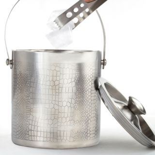 Premium Quality Stainless Steel Ice Bucket With Tong - Reptile 4