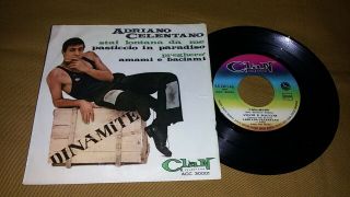 Adriano Celentano - Stai Lontana Da Me - Preghero Nmint 7/45 Ep Italy Clan