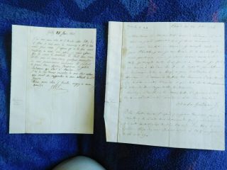 Charles Ferdinand Du Bourbon And His Wife - 2 Good Signed Documents