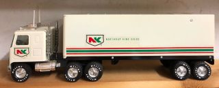 Vintage Nylint Northrup King Seeds Tractor Trailer Semi Truck Usa