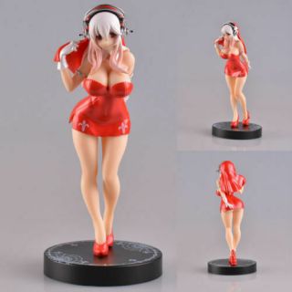 Anime Sonico Concept Sexy Dora Holy Girl Nun Dress Pvc Figure No Box Red