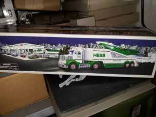 2010 Hess Toy Truck And Jet Never Before Opened