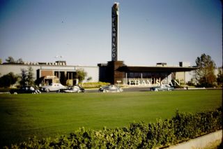 (4) Early 50s Kodachrome 35mm Slides - Hotel Flamingo Las Vegas,  Nv Exteriors