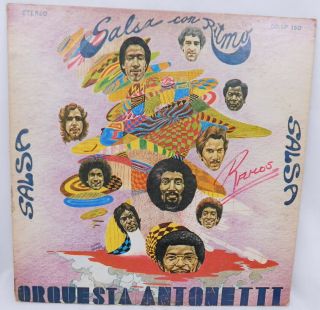 Orquesta Antonetti - Empiezo Fuerte 1973 1st Pressing Columbus Records Vg/vg,