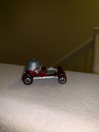 Hot Wheels Red Line Red Baron Vintage White Interior Very Rare