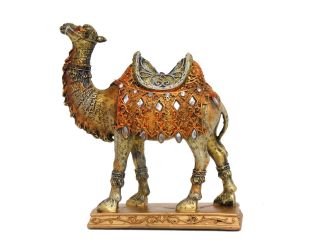 Gold,  Silver & Copper Resin Camel Figurine / Gift / Home Decorative