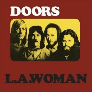 L.  A.  Woman By The Doors (vinyl,  April 1971,  Electra Records)