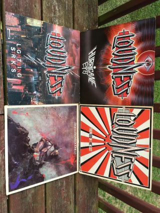 Loudness Disillusion,  Hurricane Eyes,  Thunder In The East,  Lightning Strikes Lps