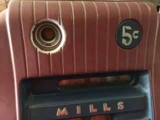 5 cent Mills slot machine from 1947 and in 3