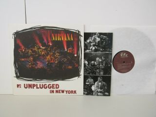 Nirvana - Unplugged In York - Grunge Rock Lp