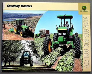 2002 John Deere Specialty Tractors Brochure 24 Pages 02jdspec