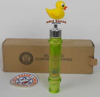 Beer Tap Handle Able Baker Brewing Beer Tap Handle Rare Figural Rubber Duck Tap