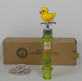 Beer Tap Handle Able Baker Brewing Beer Tap Handle Rare Figural Rubber Duck Tap 4