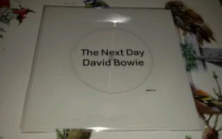 David Bowie - The Next Day - Rare Square Shaped 7 " White Vinyl Disc -