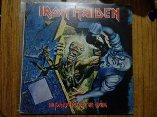 Iron Maiden - No Prayer For The Dying Still Seald Very Rare Press By Didecal