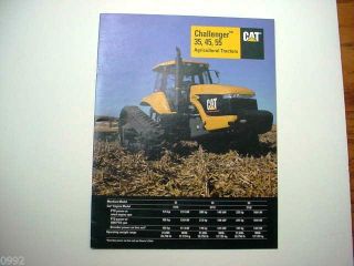 Caterpillar Challenger 35,  45,  55 Agricultural Tractor Brochure 16 Page