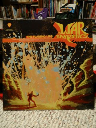 The Flaming Lips At War With The Mystics Record 2 Lp The Colored Wax 2006 Vg