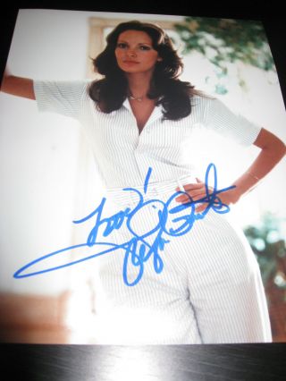 Jaclyn Smith Signed Autograph 8x10 Photo Charlies Angels In Person Auto Ny D