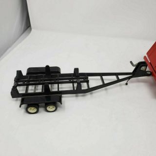 Tonka Jeepster Pressed Steel Jeep with Boat and Trailer (Red) Vintage XR - 101 5