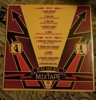 Gary Clark Jr BLAK AND BLU The Mixtape RARE Vinyl Warner Bros PROMO 2014 2