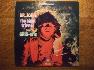 Dr.  John The Night Tripper Gris - Gris 1968 1st Lp Yellow Labels Atco Records M -