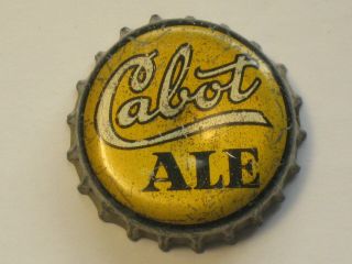 Old Crown / Cork Bottle Cap Cabot Ale