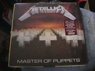 Metallica Master Of Puppets 180g Remastered Blackened Recordings Vinyl Lp