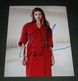 LILY JAMES signed Autographed 8X10 PHOTO C - PROOF - Hot SEXY Yesterday 2
