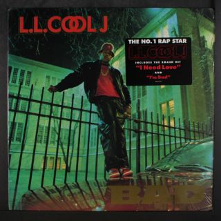 L.  L.  Cool J: Bad Lp (title Tag On Shrink,  Corner Bend) Rap/hip - Hop