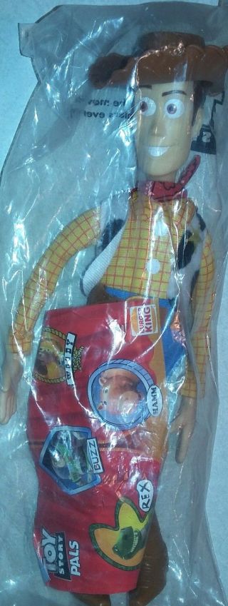 Set of 4 Vintage 1996 Burger King Disney’s Toy Story Pals in Bag 4