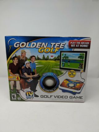 Golden Tee Golf Jakks Pacific Arcade Video Game And Tv Console Nib