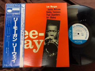 Lee Morgan Leeway Blue Note Gxk 8133 Obi Stereo Japan Vinyl Lp