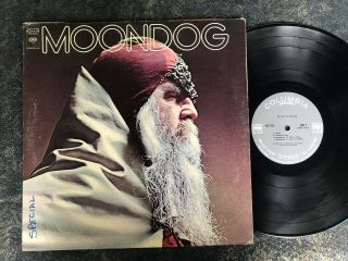 Moondog S/t Self Titled Debut Nm Rare Us Lp