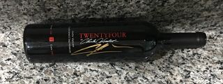 Charles Woodson signed Twenty Four by Charles Woodson wine bottle 2