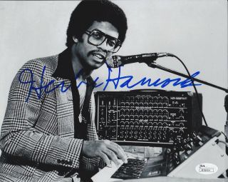 Herbie Hancock Signed 8x10 W/ Jsa M78454 Jazz Legend