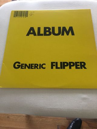 Album Generic Flipper Vinyl Lp Record 1981