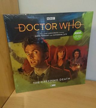 Doctor Who The Creeping Death Ltd Edition Neon Green Vinyl Lp And