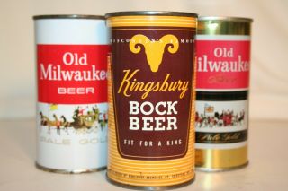 Kingsbury Bock Beer 12 Oz Flat Top - Kingsbury Breweries Co. ,  Sheboygan,  Wi.