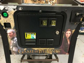 GAME OF THRONES PRO Pinball Machine BY STERN 9