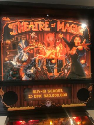 Bally Theatre of Magic Pinball Machine 6