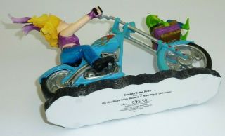 MISS PIGGY Figurine Hamilton Muppet ON THE ROAD AGAIN WITH KERMIT Motorcycle 5