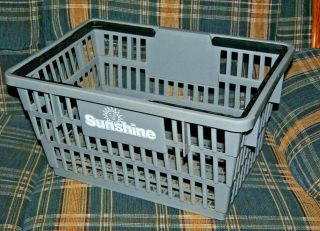 Vintage Sunshine Foods Shopping Basket (rare)