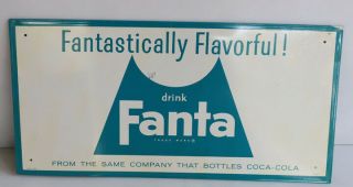 Vintage 1960s Fanta Coca Cola Sign