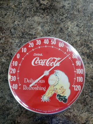 Vintage 1984 Coke - Cola Thermometer