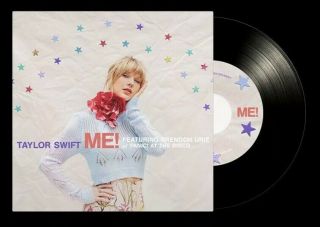 Taylor Swift Me 7” Vinyl 2 - White W/ Stars